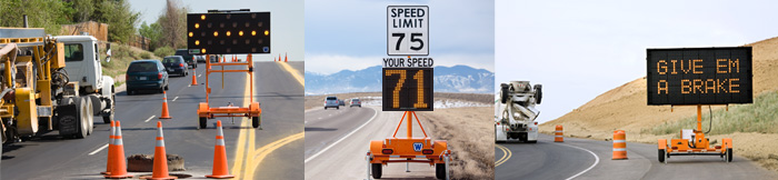 Wanco Speed Limit, Arrow and Message Boards
